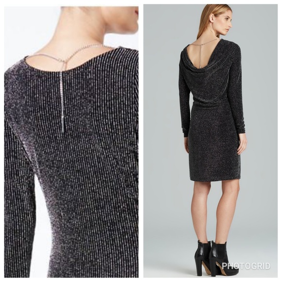 Michael Kors Multi Way Metallic Sparkle Dress - Picture 7 of 8